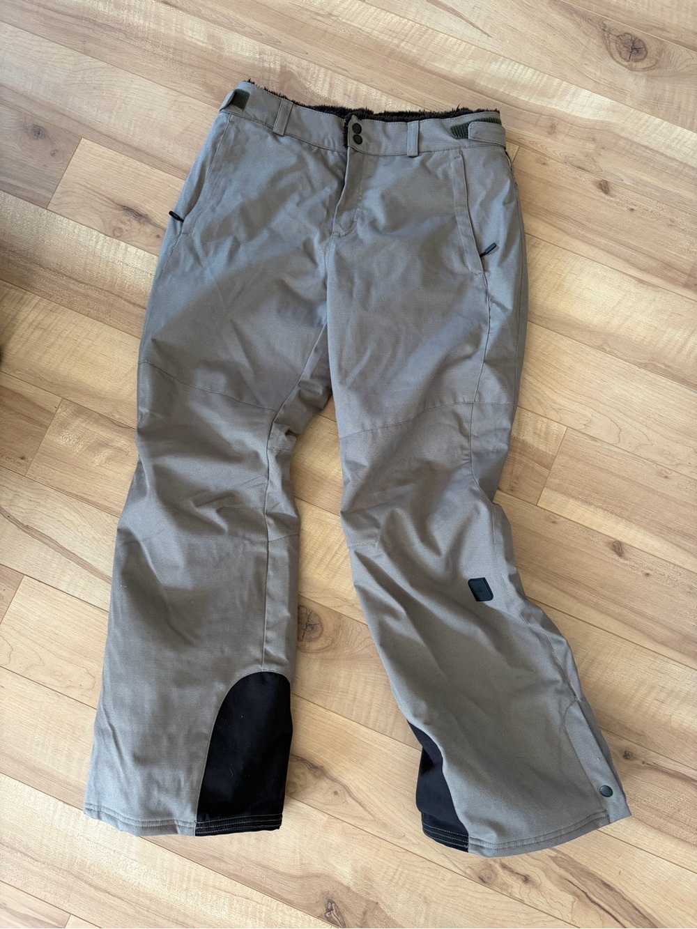 O'Neill Taupe Snow Pants with Black Reinforcement